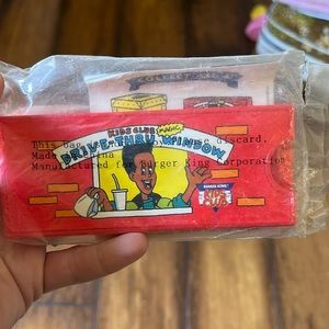 1992 Burger King kids club drive-through window magic trick.